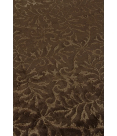 Exquisite Rugs Super Tibetan Light Chocolate 91849X12 9ft.X12ft. Rect. Rug