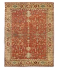 Exquisite Rugs Antique Weave Serapi Rust/Gold 91921X16 1ft.X1ft.6in. Rect. Rug