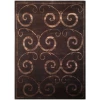 Exquisite Rugs Super Tibetan Dark Chocolate 920110X14 10ft.X14ft. Rect. Rug