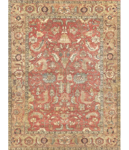 Exquisite Rugs Antique Weave Serapi Rust/Gold 920410X14 10ft.X14ft. Rect. Rug