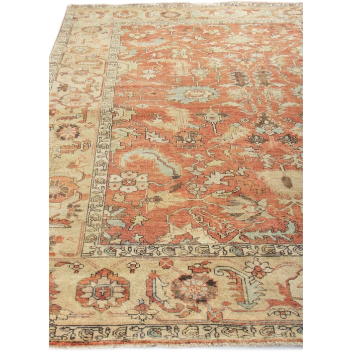 Exquisite Rugs Antique Weave Serapi Rust/Gold 92049X12 9ft.X12ft. Rect. Rug