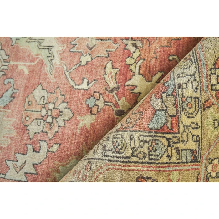 Exquisite Rugs Antique Weave Serapi Rust/Gold 92049X12 9ft.X12ft. Rect. Rug