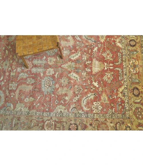 Exquisite Rugs Antique Weave Serapi Rust/Gold 920410X14 10ft.X14ft. Rect. Rug