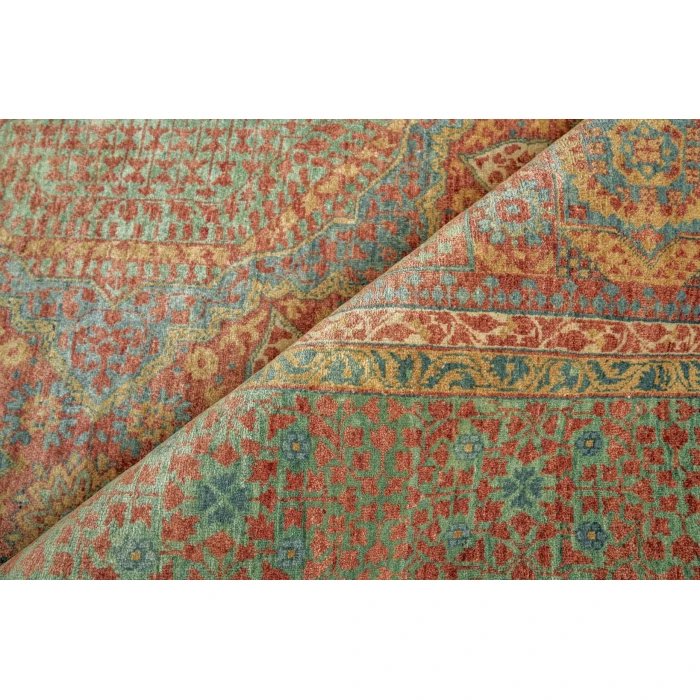 Exquisite Rugs Mamluk Rust/Green 920514X18 14ft.X18ft. Rect. Rug