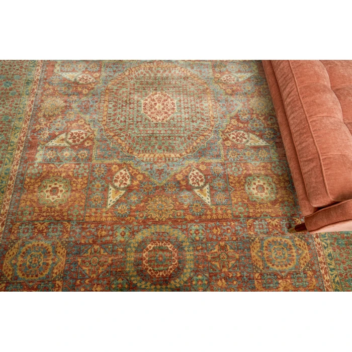 Exquisite Rugs Mamluk Rust/Green 920514X18 14ft.X18ft. Rect. Rug