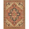 Exquisite Rugs Fine Serapi Rust/Ivory 92068X10 8ft.X10ft. Rect. Rug