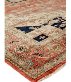 Exquisite Rugs Fine Serapi Rust/Ivory 92068X10 8ft.X10ft. Rect. Rug