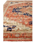 Exquisite Rugs Fine Serapi Rust/Ivory 92068X10 8ft.X10ft. Rect. Rug
