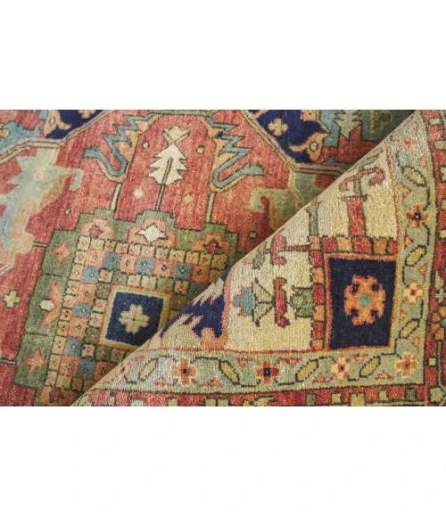 Exquisite Rugs Fine Serapi Rust/Ivory 92068X10 8ft.X10ft. Rect. Rug