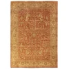 Exquisite Rugs Antique Weave Oushak Rust/Ivory 92101X16 1ft.X1ft.6in. Rect. Rug