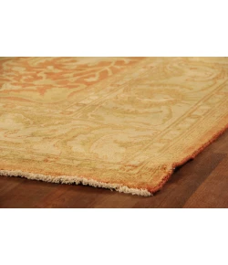 Exquisite Rugs Antique Weave Oushak Rust/Ivory 92108X10 8ft.X10ft. Rect. Rug