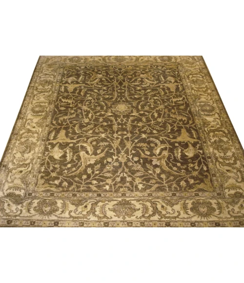 Exquisite Rugs Antique Weave Oushak Tobacco/Beige 9211116X136 11ft.6in.X13ft.6in. Rect. Rug