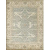 Exquisite Rugs Antique Weave Oushak Blue/Ivory 92146X9 6ft.X9ft. Rect. Rug
