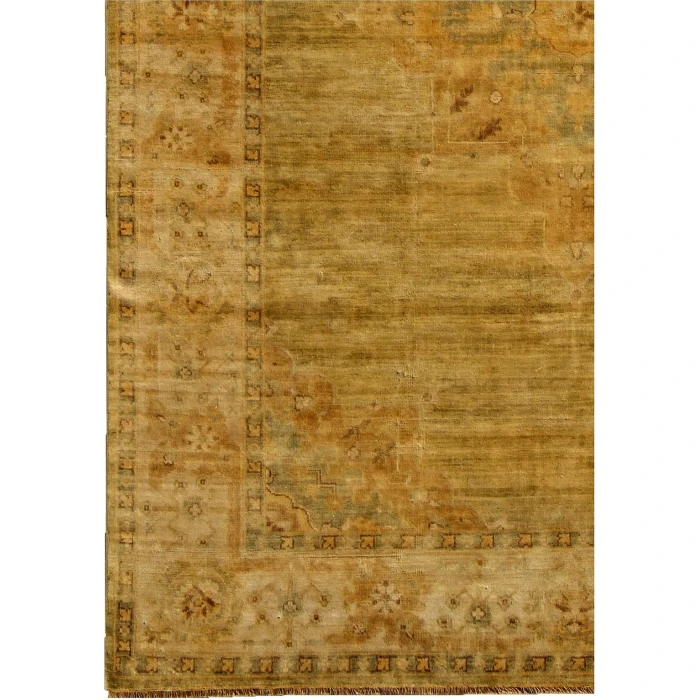 Exquisite Rugs Antique Weave Oushak Green/Beige 922314X18 14ft.X18ft. Rect. Rug