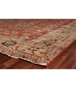 Exquisite Rugs Antique Weave Serapi Rust/Gold 922510X14 10ft.X14ft. Rect. Rug