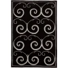 Exquisite Rugs Super Tibetan Black/Silver 932310X14 10ft.X14ft. Rect. Rug