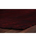 Exquisite Rugs Wilderness Black/Red 938056X8 5ft.6in.X8ft. Rect. Rug