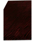 Exquisite Rugs Wilderness Black/Red 938056X8 5ft.6in.X8ft. Rect. Rug