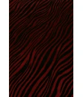 Exquisite Rugs Wilderness Black/Red 938056X8 5ft.6in.X8ft. Rect. Rug