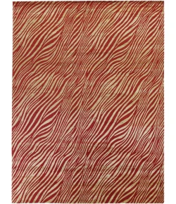 Exquisite Rugs Wilderness Red/Gold 938486X116 8ft.6in.X11ft.6in. Rect. Rug