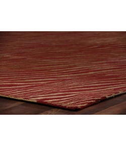 Exquisite Rugs Wilderness Red/Gold 938486X116 8ft.6in.X11ft.6in. Rect. Rug