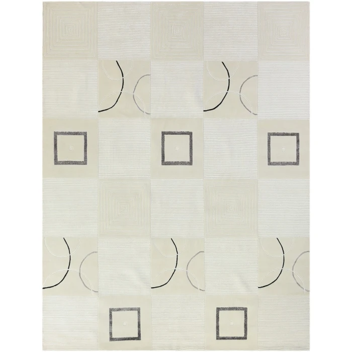 Exquisite Rugs Super Tibetan Ivory 93858X10 8ft.X10ft. Rect. Rug
