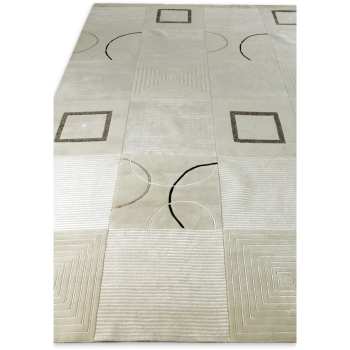 Exquisite Rugs Super Tibetan Ivory 93858X10 8ft.X10ft. Rect. Rug