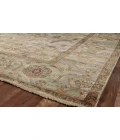 Exquisite Rugs Antique Weave Serapi Ivory/Light Blue 93911X16 1ft.X1ft.6in. Rect. Rug