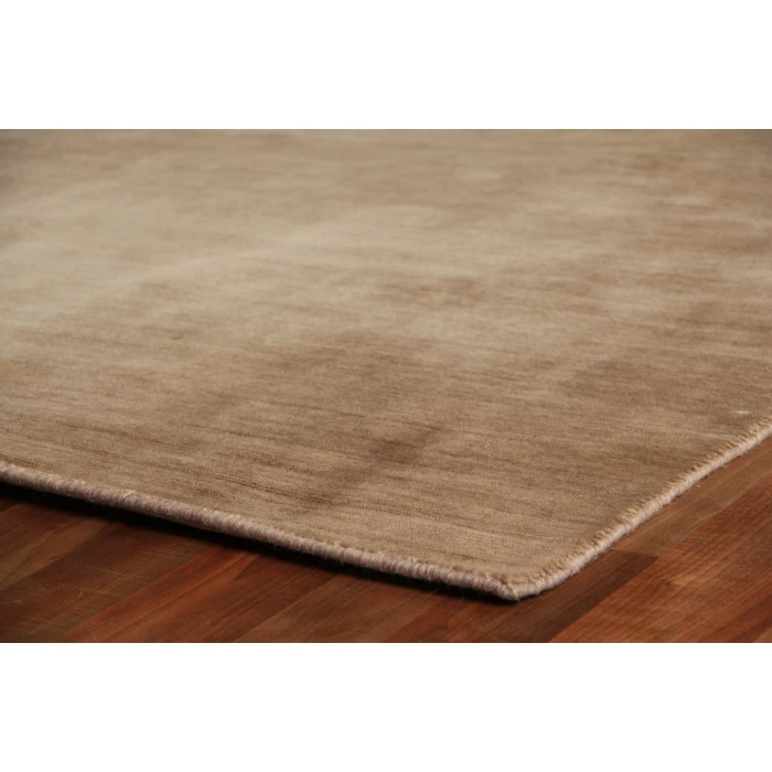 Exquisite Rugs Wool Dove Taupe 94651X16 1ft.X1ft.6in. Rect. Rug