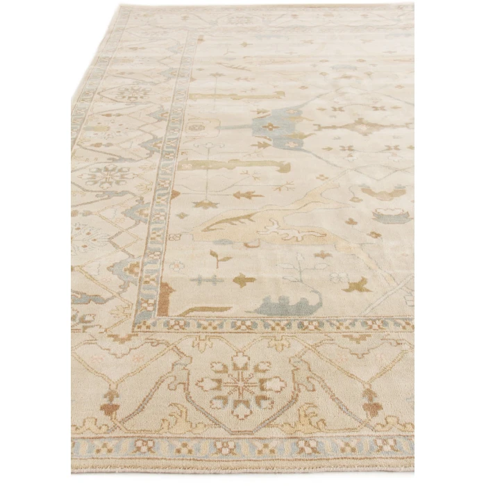 Exquisite Rugs Antique Weave Oushak Ivory 94924X6 4ft.X6ft. Rect. Rug