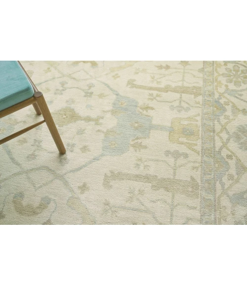 Exquisite Rugs Antique Weave Oushak Ivory 949214X18 14ft.X18ft. Rect. Rug