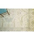 Exquisite Rugs Antique Weave Oushak Ivory 949214X18 14ft.X18ft. Rect. Rug