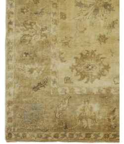 Exquisite Rugs Antique Weave Oushak Ivory/Beige 949314X18 14ft.X18ft. Rect. Rug