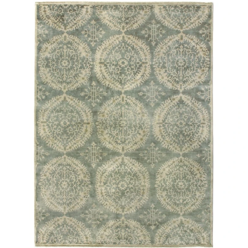 Exquisite Rugs Fine Wool Silver/Gray 949514X18 14ft.X18ft. Rect. Rug