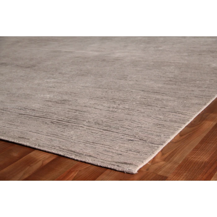 Exquisite Rugs Bamboo Silk Light Gray 95176X9 6ft.X9ft. Rect. Rug