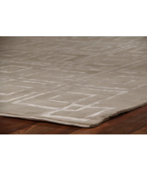 Exquisite Rugs Super Tibetan Taupe 95569X12 9ft.X12ft. Rect. Rug