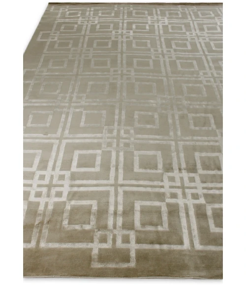 Exquisite Rugs Super Tibetan Taupe 95569X12 9ft.X12ft. Rect. Rug