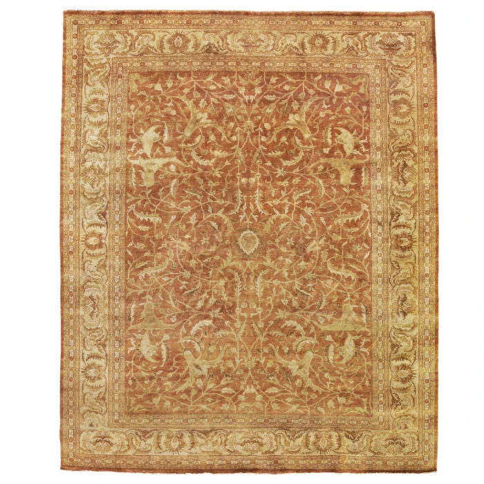 Exquisite Rugs Antique Weave Oushak Rust/Ivory 956410X14 10ft.X14ft. Rect. Rug