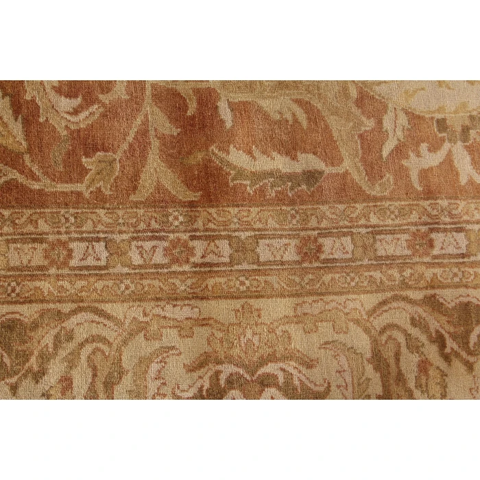 Exquisite Rugs Antique Weave Oushak Rust/Ivory 956410X14 10ft.X14ft. Rect. Rug