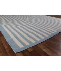 Exquisite Rugs Flatweave Light Blue 96225X8 5ft.X8ft. Rect. Rug