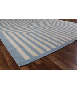 Exquisite Rugs Flatweave Light Blue 96225X8 5ft.X8ft. Rect. Rug