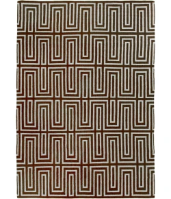 Exquisite Rugs Flatweave Brown 962496X136 9ft.6in.X13ft.6in. Rect. Rug