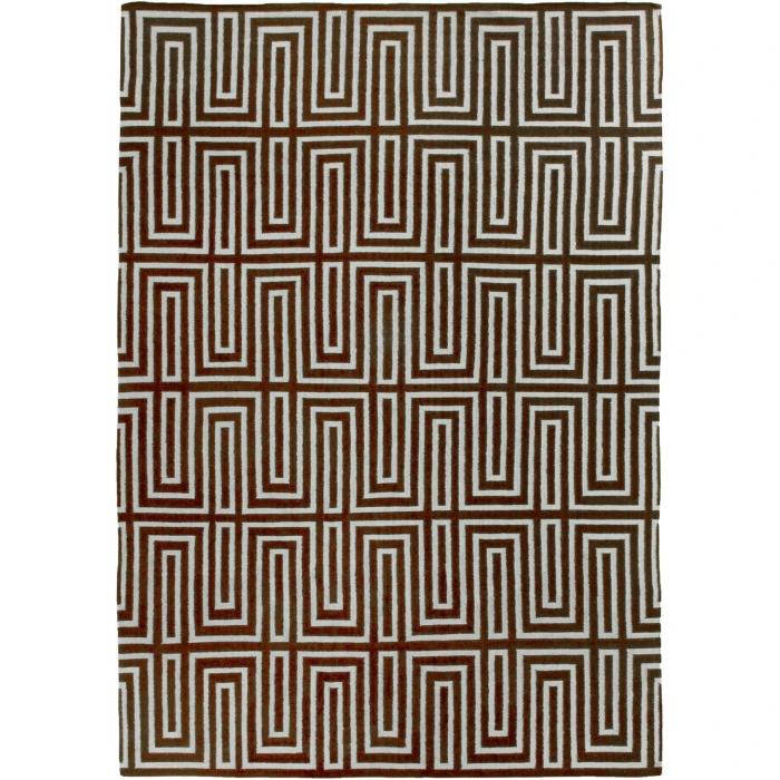 Exquisite Rugs Flatweave Brown 962496X136 9ft.6in.X13ft.6in. Rect. Rug
