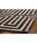 Exquisite Rugs Flatweave Brown 962496X136 9ft.6in.X13ft.6in. Rect. Rug