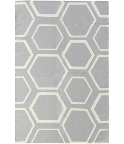 Exquisite Rugs Flatweave Light Blue 96865X8 5ft.X8ft. Rect. Rug