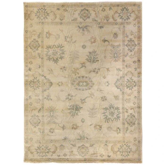 Exquisite Rugs Antique Weave Oushak Ivory 969114X18 14ft.X18ft. Rect. Rug