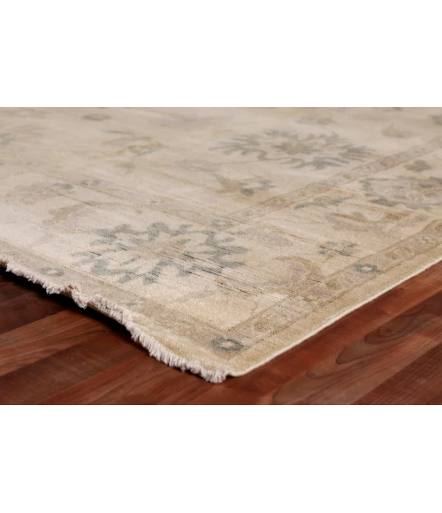 Exquisite Rugs Antique Weave Oushak Ivory 969114X18 14ft.X18ft. Rect. Rug