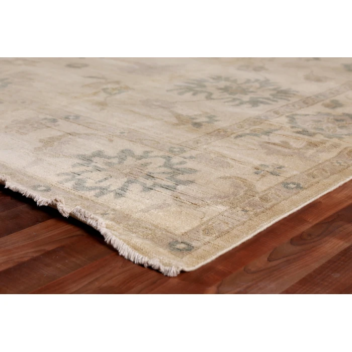 Exquisite Rugs Antique Weave Oushak Ivory 969114X18 14ft.X18ft. Rect. Rug