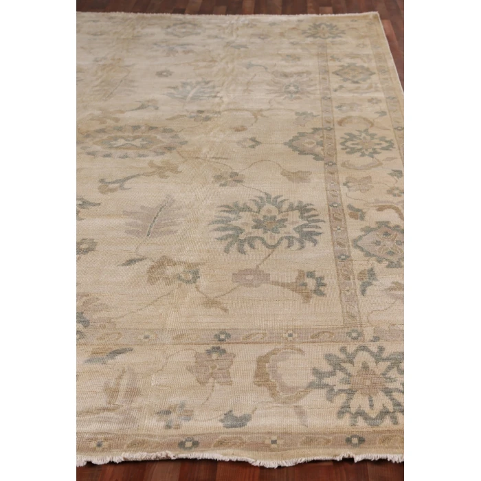 Exquisite Rugs Antique Weave Oushak Ivory 969114X18 14ft.X18ft. Rect. Rug