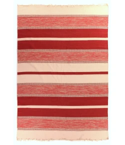 Exquisite Rugs Druggets Red 97205X8 5ft.X8ft. Rect. Rug